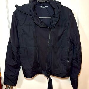 Under Armour Black Bomber Jacket – Small (Like New!)